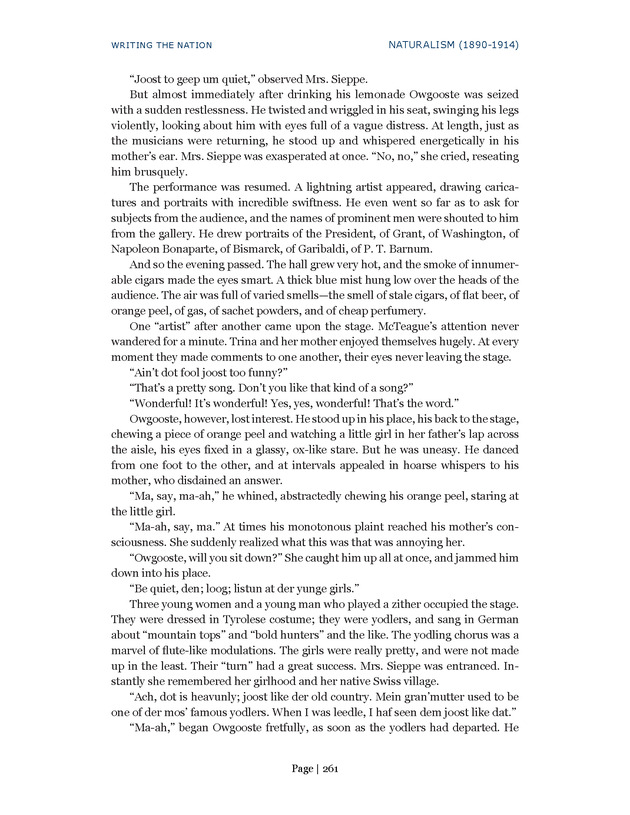 Writing the Nation - Page 261